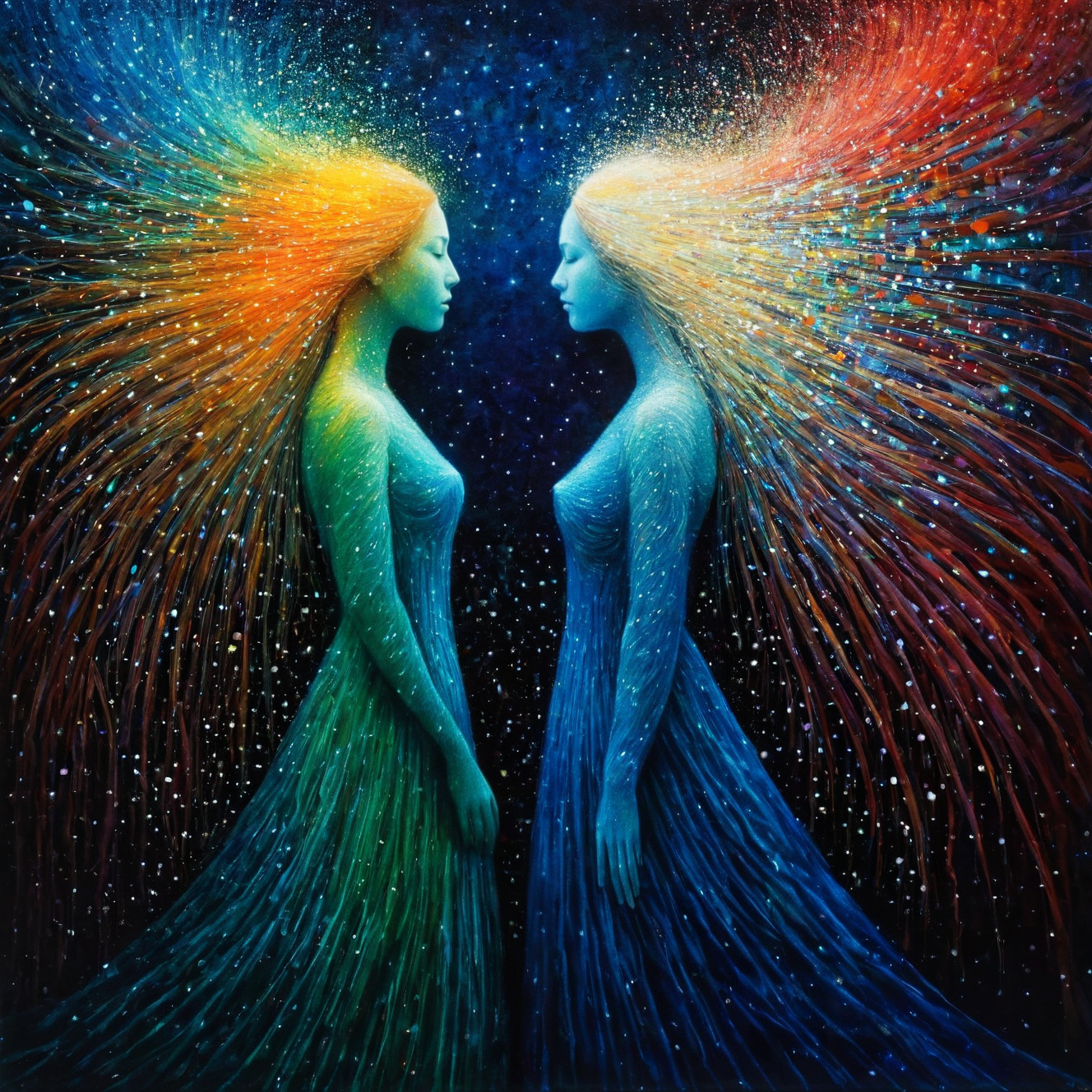 20240126140809 1387636969 by Andy Kehoe, by teamLab, by Reylia Slaby, two women, lesbian couple, digital oil pastel on canvas_lora_oil_pastel_1.00_ of a k.png